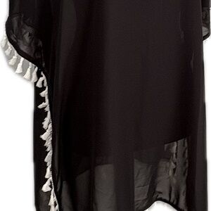 Swimsuit Cover ups Material: Chiffon. Hand wash, Silky material lightweight:1 X